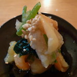和食 おの寺 - とり貝・青柳・小柱のおろし和え