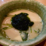 和食 おの寺 - ちーずと生海苔の茶碗蒸し