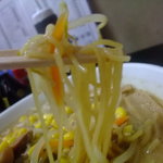 鳳園 - 麺のアップ