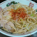 ラーメン二郎 - 一味で味変