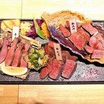 窯焼和牛ステーキの鉄板居酒屋 199円ドリンクと京のおばんざい 市場小路 - 