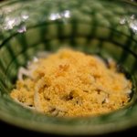 帰燕 - 昼懐石 6890円 の蕎麦の自家製カラスミ掛け