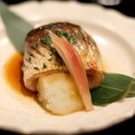 帰燕 - 昼懐石 6890円 のカマスの焼物