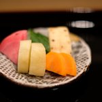 帰燕 - 昼懐石 6890円 の香の物