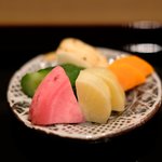 帰燕 - 昼懐石 6890円 の香の物