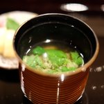 帰燕 - 昼懐石 6890円 の味噌汁