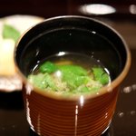 帰燕 - 昼懐石 6890円 の味噌汁