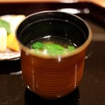 帰燕 - 昼懐石 6890円 の味噌汁