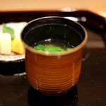帰燕 - 昼懐石 6890円 の味噌汁