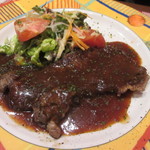 ビストロ アオキ - ステーキランチ　1,000円