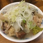 串かつ でんがな - 牛もつ塩煮込み