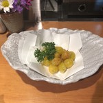 にし山 - 揚げぎんなん