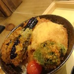 タレカツ - 野菜かつ丼