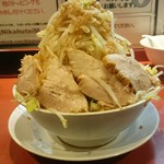 二家風亭麺楽 - 並豚(野菜増し増し)900円
