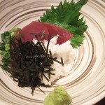 おらい - マグロと山芋のゴマ醤油