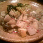 酒肆 門 - ツブ貝とエリンギのバター炒め