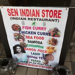 Sen  - 店外にあるメニュー表