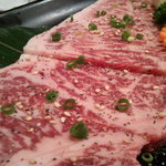 炭火焼肉 こうしん - サーロインアップ