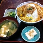 やぶ富 - カツ丼です。