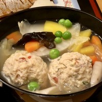 割烹 とよだ - 鶏団子汁