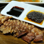 豊栄 - おまけ・自家製干し肉バラ