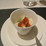 リストランテ カノフィーロ - 真ダコと菜の花、リコッタチーズ