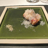 リストランテ カノフィーロ - ビーツのフリットとローズマリーの塩　ペコリーノトスカーノ