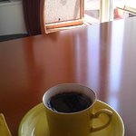RICCI italiano  - 食後のコーヒーと渋いスピーカー（２０１１年５月）。