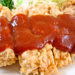 ローマの太陽 - チキンフリッター「あっぷ図」②