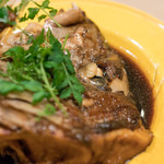 うを徳 - 2018.2 明石の鯛 カブト煮