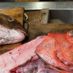 うを徳 - 2018.2 明石の鯛2.8キロと勝浦のメヌケ4.7キロ