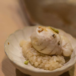 うを徳 - 虎鰒（とらふぐ）精巢（しらこ）