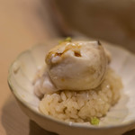 うを徳 - 虎鰒（とらふぐ）精巢（しらこ）