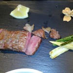 SUSHI＆GRILL SOUYA - 鳥取県産黒毛和牛A5ランク サーロインステーキ