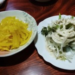 甲子園 - サラダ、おしんこ