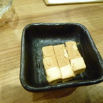 もつ焼 碁ゑん - クリームチーズたまり漬　420円