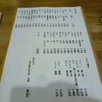 もつ焼 碁ゑん - メニュー