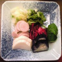 やげんぼり 赤坂店 - 八坂（出し巻） 1050円 の香の物