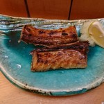 海鮮料理 居酒屋 六文銭 - マグロのハラス焼き