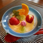 山ごぼう - レモンのムース