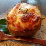 山ごぼう - リンゴのグラタン