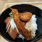 ボルガ食堂 - 醤油カツ丼