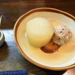 大納言本家 - おでん（大根・つくね）