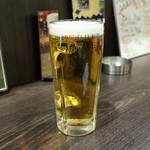 つかふき屋 - 生ビール