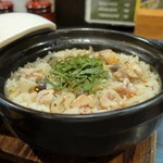 つかふき屋 - とりときのこの炊き込みご飯