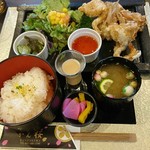 かん桜 - 唐揚げ定食