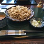 Nasuya Souan - くるみ汁せいろ730円＋そば大盛り200円