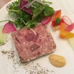 Restaurant EISUKE - お肉のテリーヌ 自家製ピクルス添え