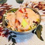 ドルーガ - セットのサラダ