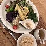 ウェルカムカフェ - monthly salad dish（seafood）